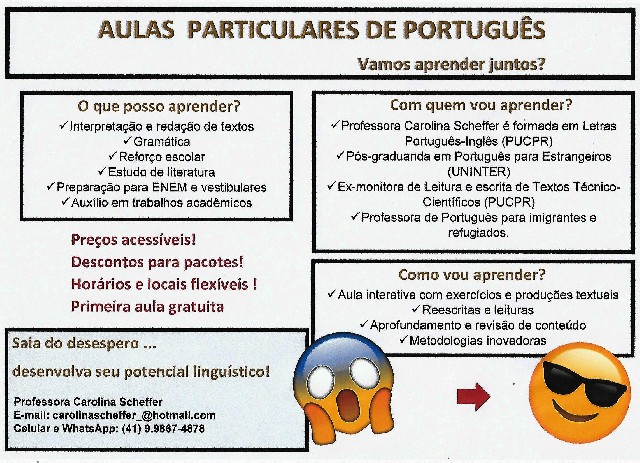 Foto 1 - Aulas de portugus para nativos e estrangeiros