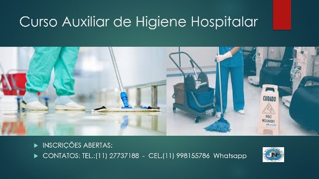 Curso auxiliar de higiene hospitalar